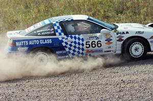 Matt Huuki / Tom Immonen in their Eagle Talon on SS1 (Green Acres I)