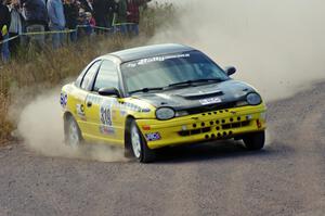 Chris Greenhouse / Brian Johnson in their Plymouth Neon on SS1 (Green Acres I)