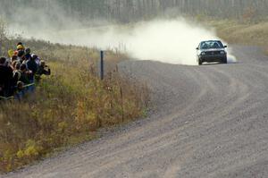 Matt Bushore / Andy Bushore in their VW Jetta on SS1 (Green Acres I)