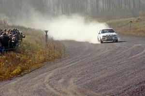 Colin McCleery / Jimmy Brandt in their Ford Merkur XR4Ti on SS1 (Green Acres I)
