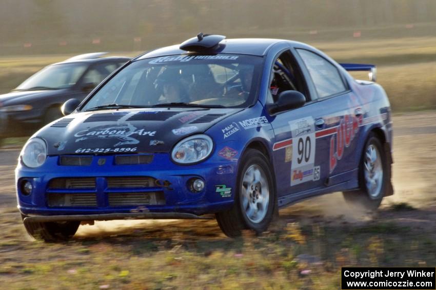 The Lauchlin O'Sullivan / Scott Putnam Dodge SRT-4 prepares for the practice stage