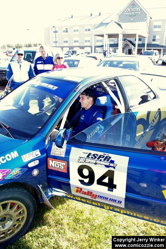 Piotr Fetela / Ray Vambuts Subaru Impreza STi at parc expose