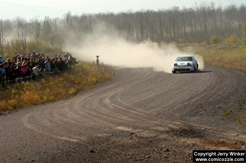 Matt Huuki / Tom Immonen in their Eagle Talon on SS1 (Green Acres I)