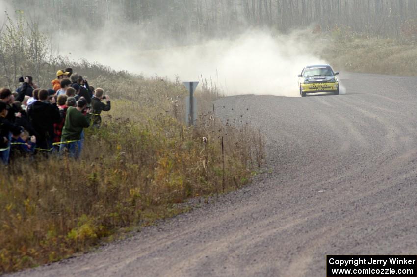 Chris Greenhouse / Brian Johnson in their Plymouth Neon on SS1 (Green Acres I)