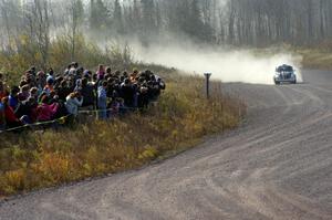 Mark Huebbe / John Huebbe in their VW Beetle on SS1 (Green Acres I)