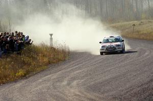 Brian Gottlieb / Pat Darrow in their Toyota FX-16 on SS1 (Green Acres I)