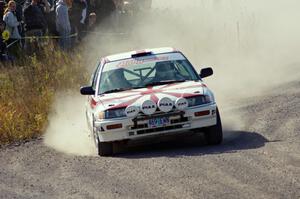 Brian Gottlieb / Pat Darrow in their Toyota FX-16 on SS1 (Green Acres I)