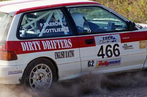 Brian Gottlieb / Pat Darrow in their Toyota FX-16 on SS1 (Green Acres I)