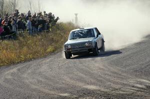 Jim Scray / Colin Vickman in their Datsun 510 on SS1 (Green Acres I)