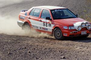 Mike Merbach / Ben Slocum in their VW Jetta on SS1 (Green Acres I)