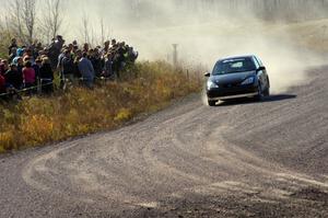 Pawel Dubina / Karol Dubina in their Ford Focus on SS1 (Green Acres I)