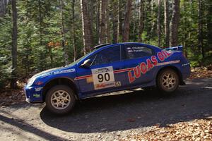 Lauchlin O'Sullivan / Scott Putnam in their Dodge SRT-4 on SS3 (Herman I)