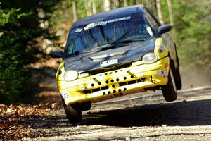 Chris Greenhouse / Brian Johnson in their Plymouth Neon on SS3 (Herman I)