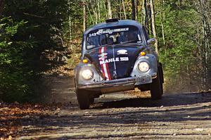 Mark Huebbe / John Huebbe in their VW Beetle on SS3 (Herman I)