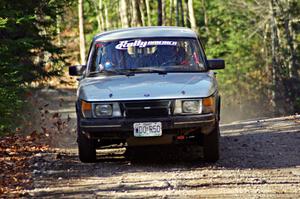 Curt Faigle / Rob Wright in their SAAB 900 Turbo on SS3 (Herman I)