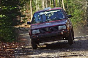 Sean Murphy / Ken Tsang in their VW GTI on SS3 (Herman I)