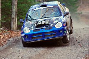 Lauchlin O'Sullivan / Scott Putnam in their Dodge SRT-4 on SS5 (Herman II)