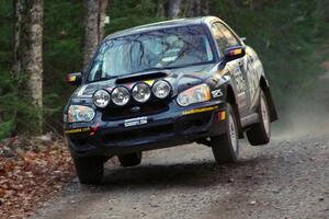 David Allan / John Atsma in their Subaru WRX on SS5 (Herman II)