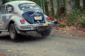 Mark Huebbe / John Huebbe in their VW Beetle on SS5 (Herman II)