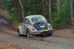 Mark Huebbe / John Huebbe in their VW Beetle on SS5 (Herman II)