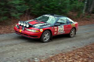 Erik Hill / Oliver Cooper in their Eagle Talon on on SS5 (Herman II)