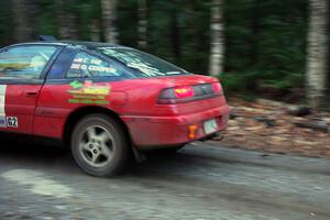 Erik Hill / Oliver Cooper in their Eagle Talon on on SS5 (Herman II)