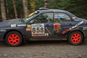 Anthony Israelson / Jesse Lang in their Subaru Impreza on SS5 (Herman II)