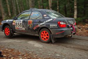 Anthony Israelson / Jesse Lang in their Subaru Impreza on SS5 (Herman II)