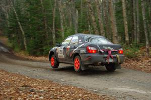 Anthony Israelson / Jesse Lang in their Subaru Impreza on SS5 (Herman II)