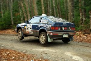 Chris O'Driscoll / Lori O'Driscoll in their Honda CRX on SS5 (Herman II)