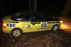 Chris Greenhouse / Brian Johnson in their Plymouth Neon on SS8 (Bob Lake)