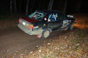 Matt Bushore / Andy Bushore in their VW Jetta on SS8 (Bob Lake)