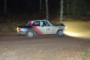 Jim Scray / Colin Vickman	in their Datsun 510 on SS8 (Bob Lake)