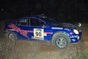 Lauchlin O'Sullivan / Scott Putnam in their Dodge SRT-4 on SS10 (Far Point II)