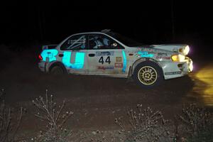 Henry Krolikowski / Cindy Krolikowski in their Subaru Impreza on SS10 (Far Point II)