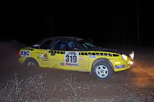 Chris Greenhouse / Brian Johnson in their Plymouth Neon on SS10 (Far Point II)