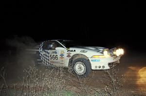 Matt Huuki / Tom Immonen in their Eagle Talon on SS10 (Far Point II)