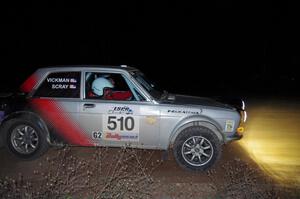 Jim Scray / Colin Vickman	in their Datsun 510 on SS10 (Far Point II)