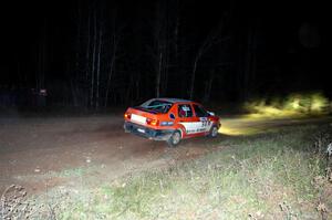 Mike Merbach / Ben Slocum in their VW Jetta on SS10 (Far Point II)