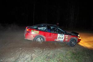 Erik Hill / Oliver Cooper in their Eagle Talon on SS10 (Far Point II)
