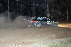 Silas Himes / Matt Himes in their Honda Civic on SS10 (Far Point II)