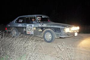 Curt Faigle / Rob Wright in their SAAB 900 Turbo on SS10 (Far Point II)