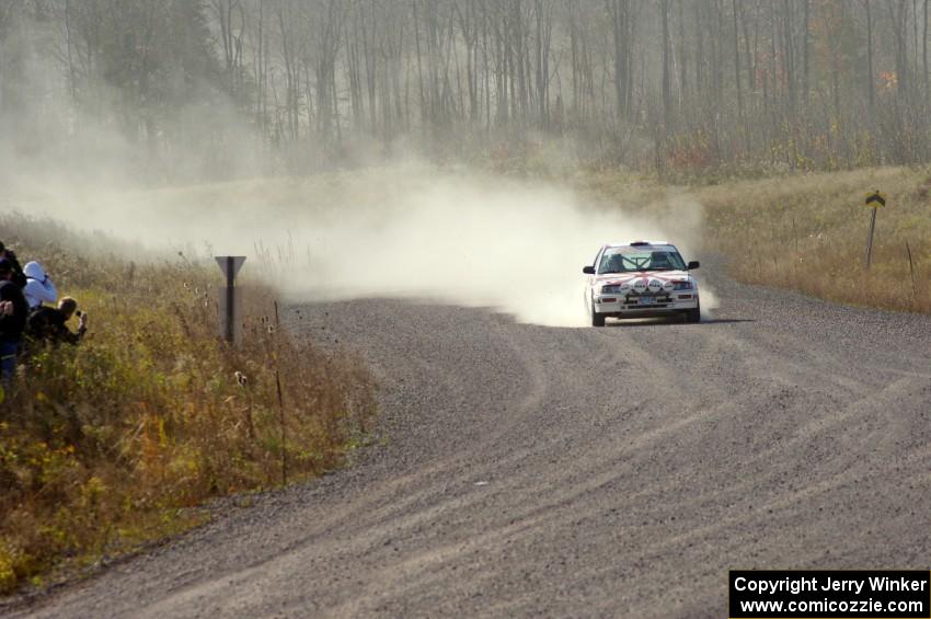 Brian Gottlieb / Pat Darrow in their Toyota FX-16 on SS1 (Green Acres I)