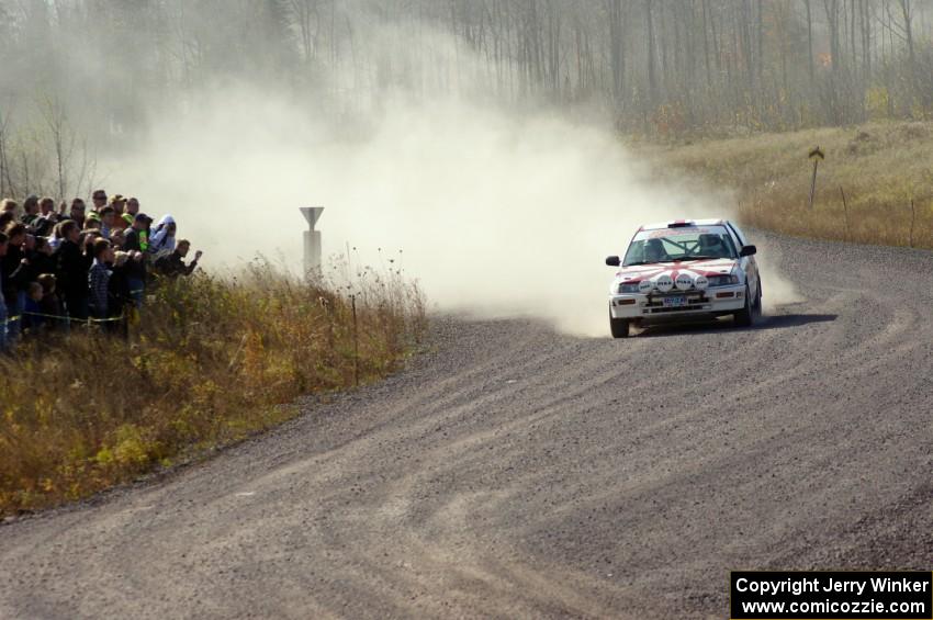 Brian Gottlieb / Pat Darrow in their Toyota FX-16 on SS1 (Green Acres I)