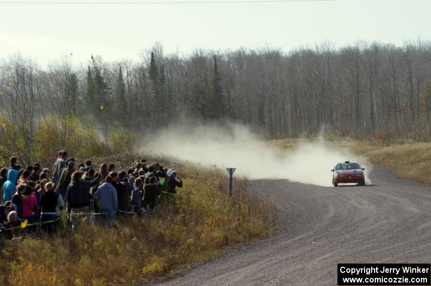 Erik Hill / Oliver Cooper in their Eagle Talon on on SS1 (Green Acres I)