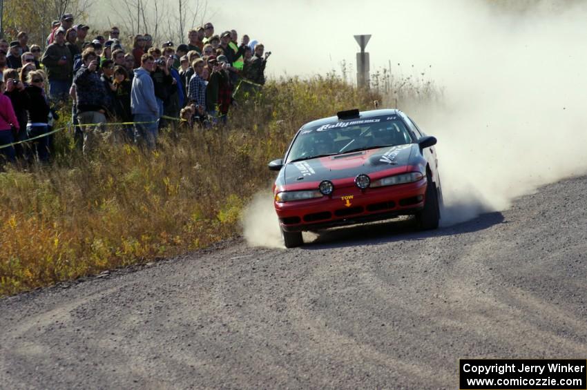 Erik Hill / Oliver Cooper in their Eagle Talon on on SS1 (Green Acres I)