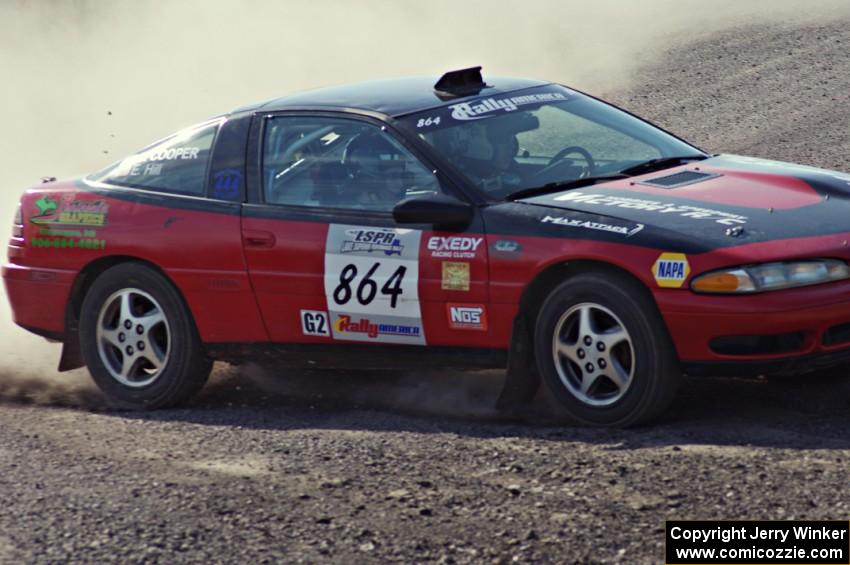 Erik Hill / Oliver Cooper in their Eagle Talon on on SS1 (Green Acres I)