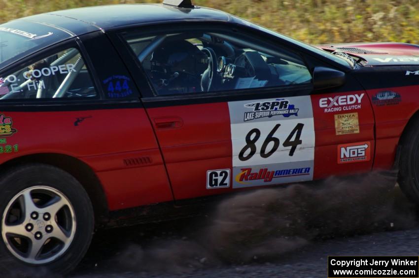 Erik Hill / Oliver Cooper in their Eagle Talon on on SS1 (Green Acres I)