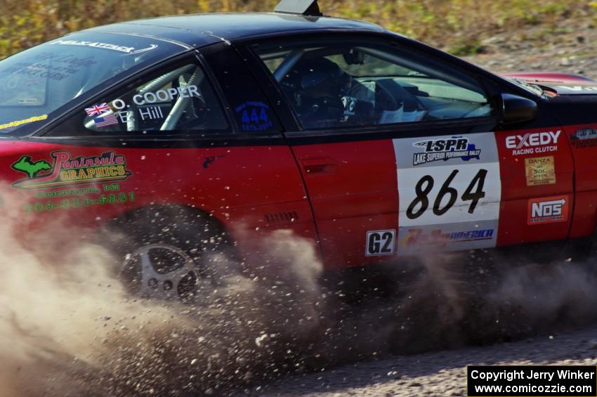 Erik Hill / Oliver Cooper in their Eagle Talon on on SS1 (Green Acres I)