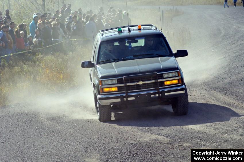 Sweep truck on SS1 (Green Acres I)